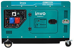Дизельний генератор INVO DTS-11000EA у кожусі, 11 кВт, 230/380В