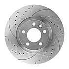 Диск гальмівний передній вентильований Tuning HORT Volkswagen Transporter V, Multivan V (HD8547R), фото 3