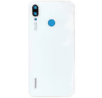Задняя крышка Huawei P Smart Plus INE-LX1, Nova 3i белая оригинал Китай со стеклом камеры