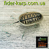 Готове оснащення на коропа , карася та ляща "Feeder Spoon L" , вага 60 грамів, фото 3