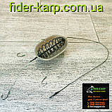 Готове оснащення на коропа , карася та ляща "Feeder Spoon L" , вага 60 грамів, фото 5