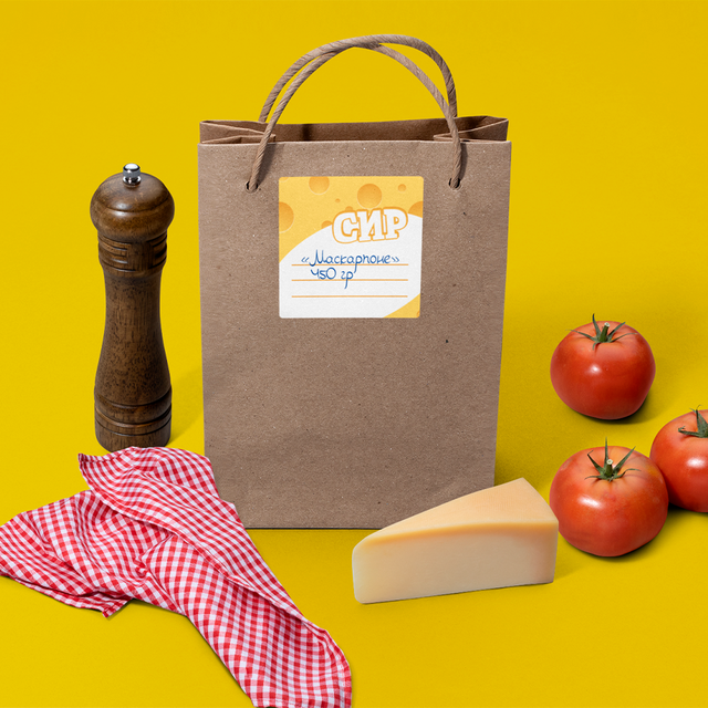 Маркувальні наклейки, етикетки, стікери самоклеючі