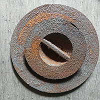 Конфорка чугунная "Искра" для печной плиты (диаметр кольца - 140 мм)