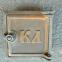 Дверка чугунная для чистки сажи "КЛ" 130"135 мм (вес-2кг)
