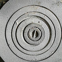 Плита чугунная круглая под казан конфорки #600 мм (вес - 25кг)