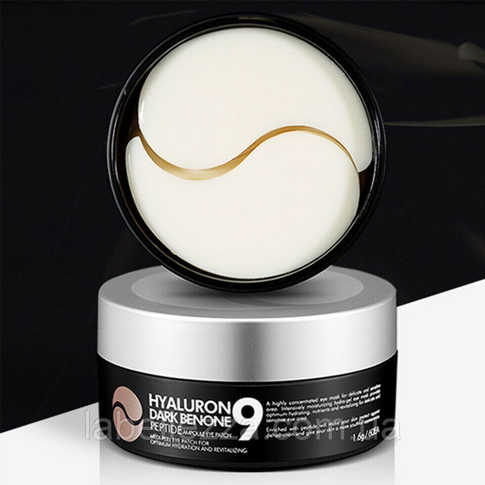 Патчі від темних кругів під очима Medi peel hyaluron dark benone 60 штук