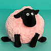 М'яка іграшка баранчик Шон 40 см, рожевий, фото 3