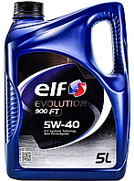 Моторное масло 5W-40 синтетика Elf Evolution 900 FT (5л) ELF 216646