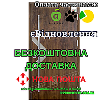 Входная дверь с терморазрывом модель МОДЕЛЬ 6 серия GRAND HOUSE 73 mm, Двери Украины, ручка труба