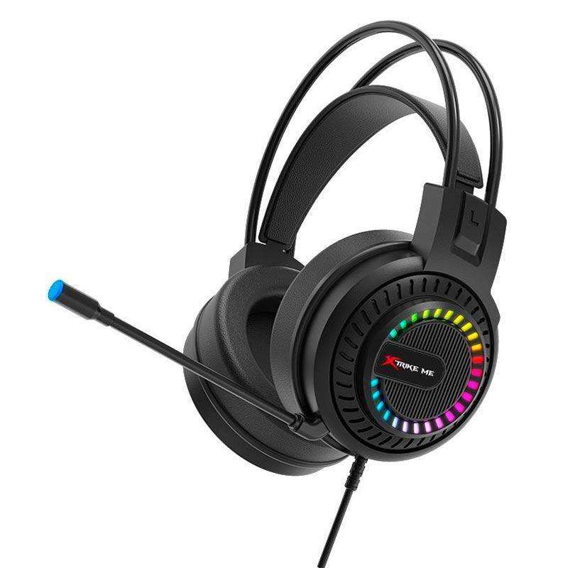 Навушники ігрові XTRIKE ME Gaming RGB HP-318, чорні