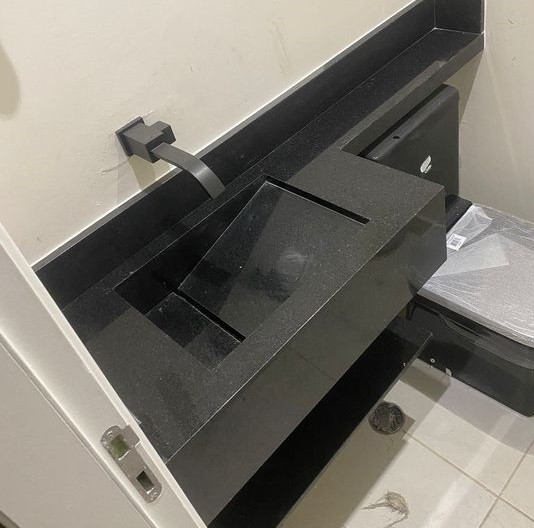 Умивальник у ванну кімнату з граніту 600*400*100