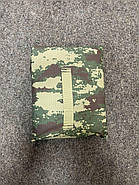 Маскувальний плащ-намет, турецький камуфляж, водовідштовхувальний плащ для військових, плащ намет армійський, Військовий дощовик, фото 7