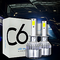 Комплект автомобильных LED ламп C6-H7 2 шт автолампы FRF74G