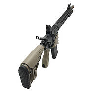 Мушка та цілик високі, DLG TACTICAL (DLG-167), колір Чорний, знімні на Picatinny, відкидні, фото 7