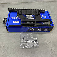 Бічний кронштейн на ластівчин хвіст для АК Leapers UTG PRO  (MTU016) зі швидкознімним кріпленням, 2 планки Пікатінні, фото 2