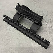 Бічний кронштейн на ластівчин хвіст для АК Leapers UTG PRO  (MTU016) зі швидкознімним кріпленням, 2 планки Пікатінні, фото 4