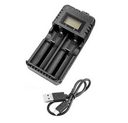 Зарядний пристрій HD-8991B (РК-екран, USB)