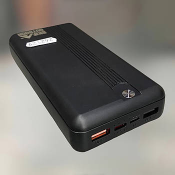 Зовнішній акумулятор Skif Outdoor, Reactor 20, 20 000 mAh 18W, Type-C + Micro-USB + 2xType-A, Повербанк, Power Bank 20000 (A95PD)