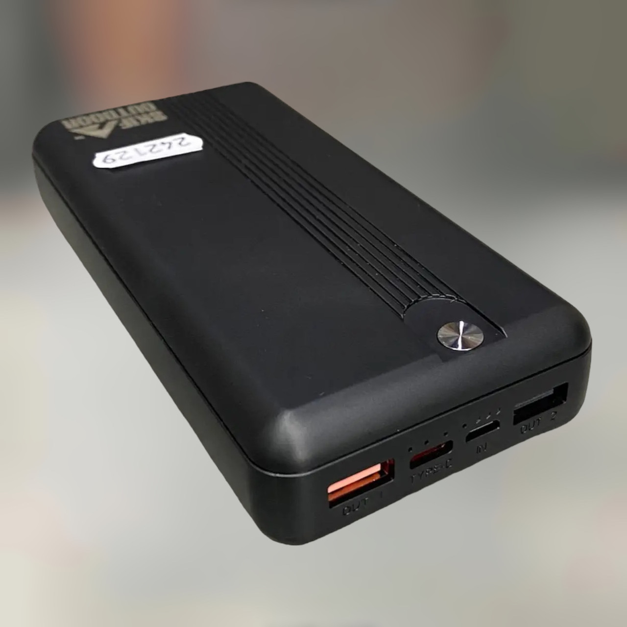 Зовнішній акумулятор Skif Outdoor, Reactor 20, 20 000 mAh 18W, Type-C + Micro-USB + 2xType-A, Повербанк, Power Bank 20000 (A95PD)