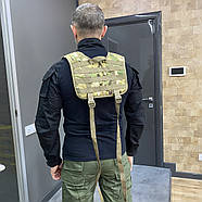 Плечі до варбелту, система Моллі, Cordura 1000D, WINTAC, Мультикам, плечі до розвантажувального пояса, лямки для РПС, фото 2