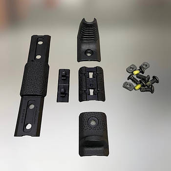 Упор Magpul M-LOK Hand Stop Kit передній на цівці, колір Чорний (MAG608-BLK)