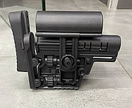Приклад (база) снайперський DLG TBS TACTICAL DLG-011, Mil-Spec, з регульованим потиличником та підщочником, фото 4