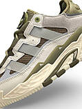 Кросівки жіночі та підліткові Adidas Niteball PRM Beige Olive, фото 7