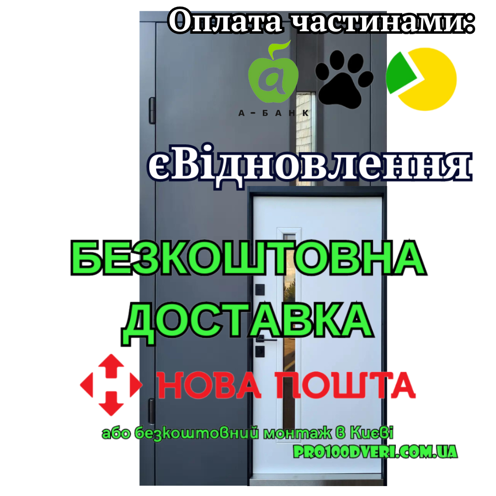 Двері вуличні Страж Proof Smart Street PF Rio-S антрацит