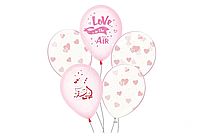Набор воздушных шаров "love is in the air" 5 штук
