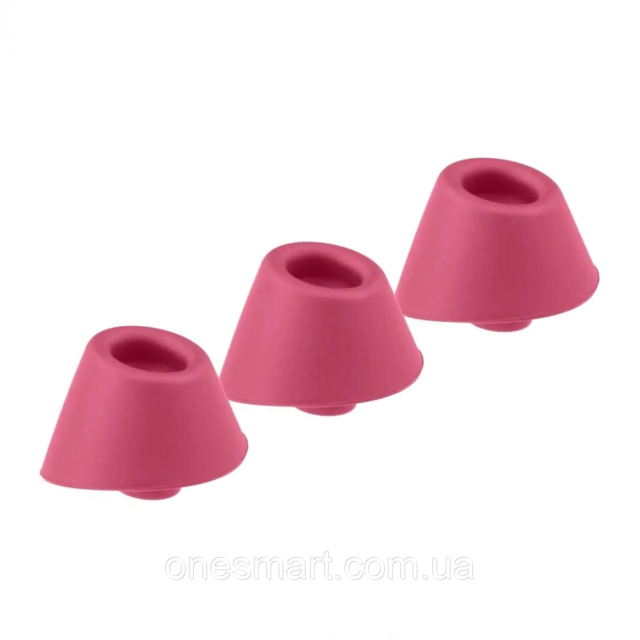 Змінні насадки Womanizer на Duo Heads Raspberry розмір S (3 шт.), фото 1