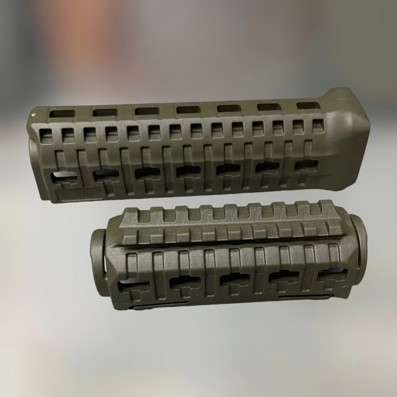 Цівка на АК 47/74 DLG TACTICAL (DLG-133-green), полімерна, колір Олива, 1 планка пікатинні, з кріпленням M-LOK, фото 1