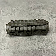 Цівка на АК 47/74 DLG TACTICAL (DLG-133-green), полімерна, колір Олива, 1 планка пікатинні, з кріпленням M-LOK, фото 2