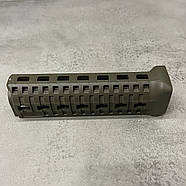 Цівка на АК 47/74 DLG TACTICAL (DLG-133-green), полімерна, колір Олива, 1 планка пікатинні, з кріпленням M-LOK, фото 4