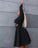 Сукня жіноча розкльошена з плетінням, фото 5