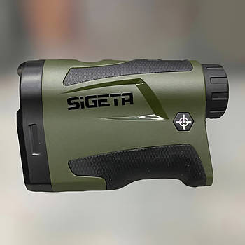 Далекомір лазерний Sigeta iMeter LF1500A, 6x22, дальність 6-1500 м, з обчисленням висоти, кута нахилу і скануванням