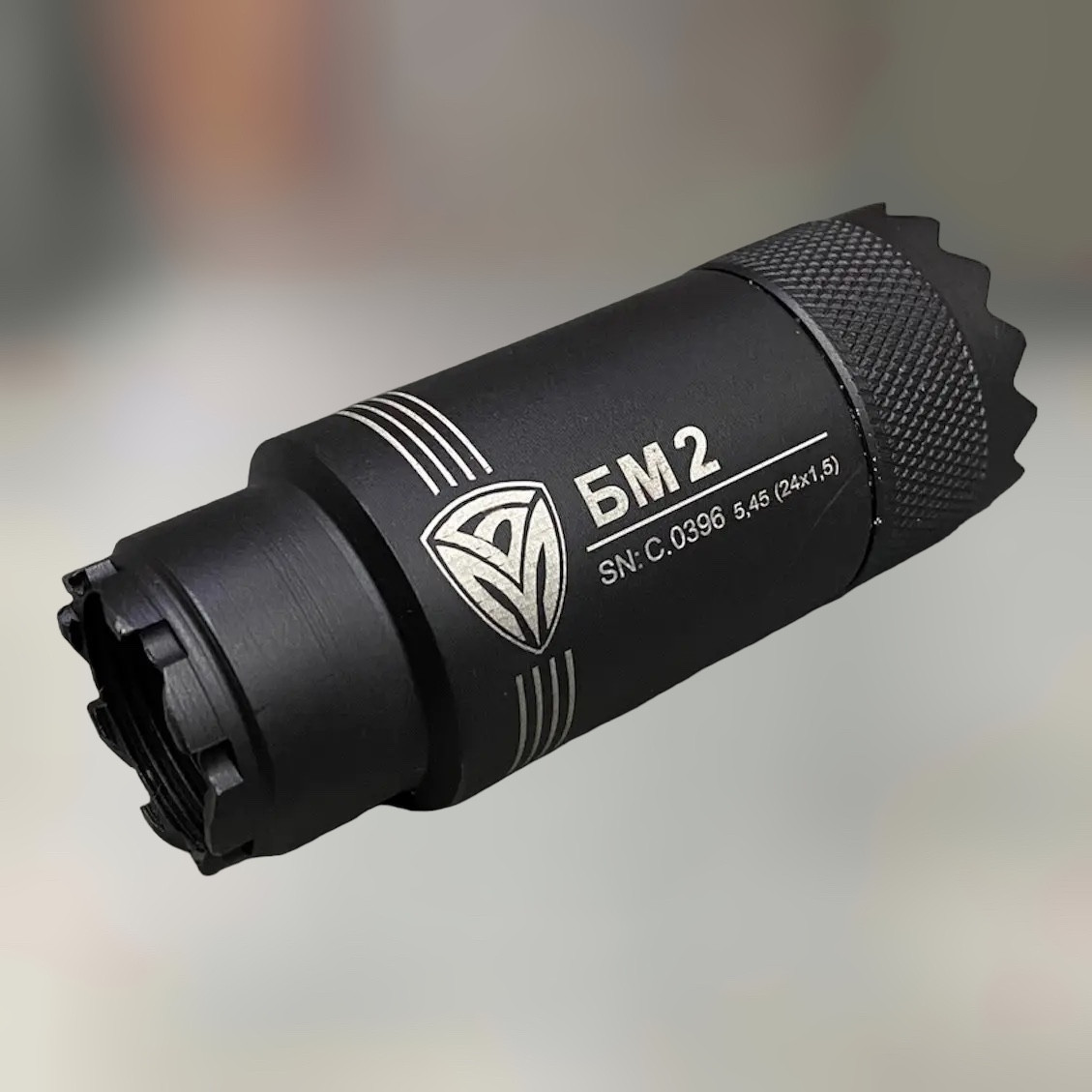 Полум'ягасник БМ2 5.45, різьба – м24×1.5, полум'ягасник АК-74, фото 1