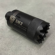 Полум'ягасник БМ2 5.56 / .223, різьба – 1/2"×28, полум'ягасник AR-15, фото 4