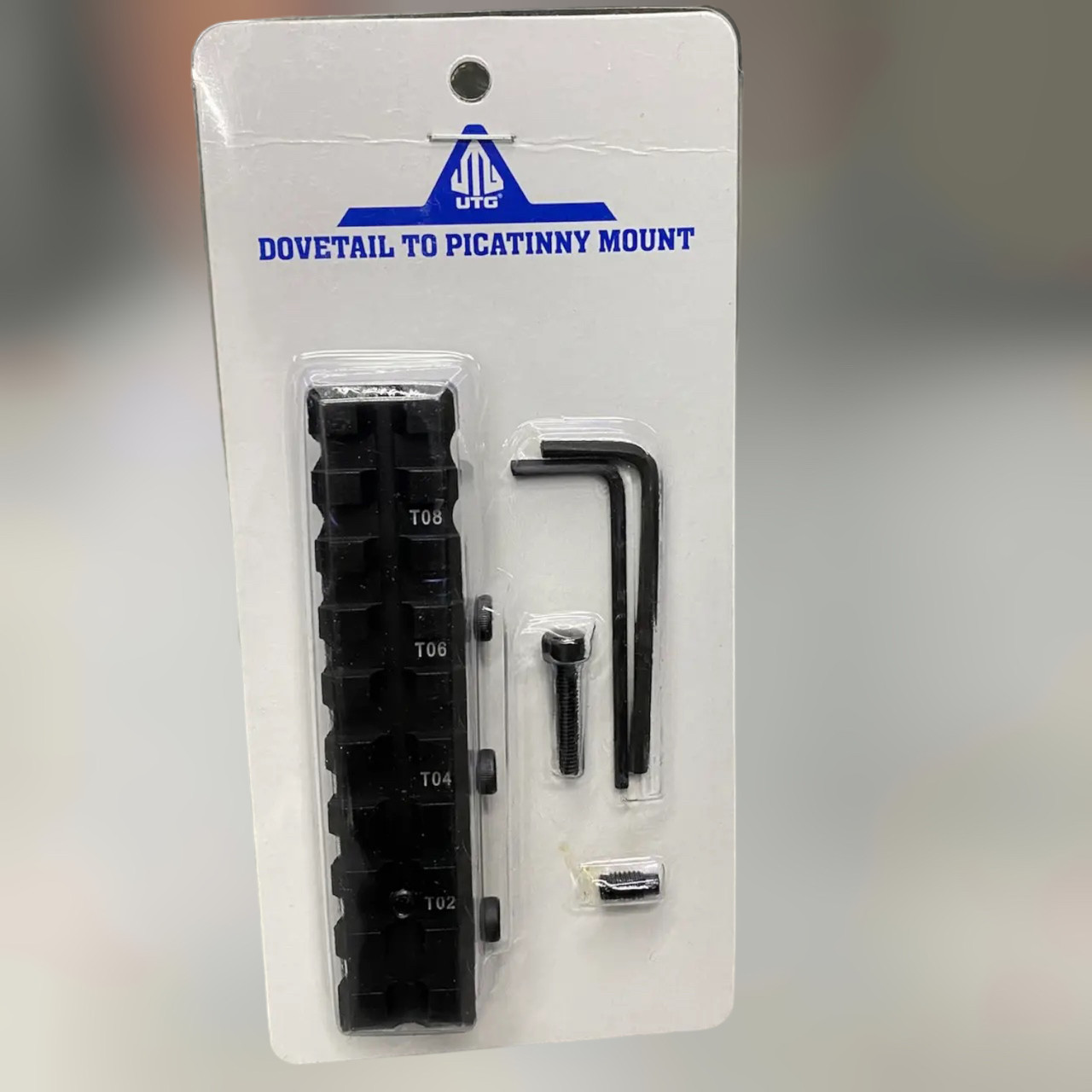 База кріплення Leapers UTG AIRGUN, ластівчин хвіст 9 - 11 мм на Пікатінні, H: 15 мм, L: 100 мм, MNT-PMTOWL-A, фото 1