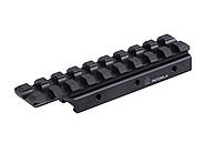 База кріплення Leapers UTG AIRGUN, ластівчин хвіст 9 - 11 мм на Пікатінні, H: 15 мм, L: 100 мм, MNT-PMTOWL-A, фото 2