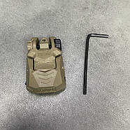 Цілик складаний FAB Defense RBS на планку Picatinny, колір Койот, фото 2