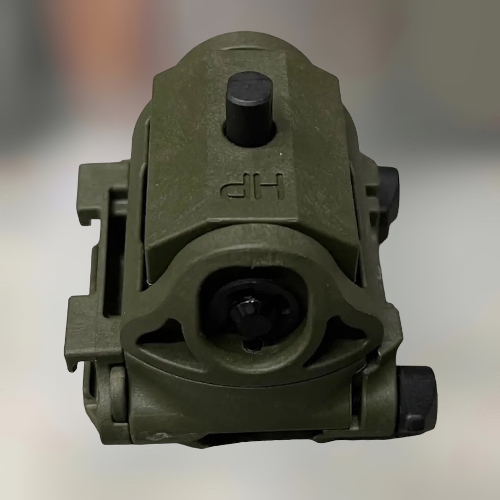 Адаптер для сошок FAB Defense H-POD Picatinny Adaptor, Олива, поворотно-нахильний, кріплення для сошок на планку Пікатінні