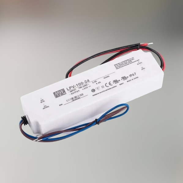 Блок живлення Mean Well LPV-100-24 захист IP67 для LED