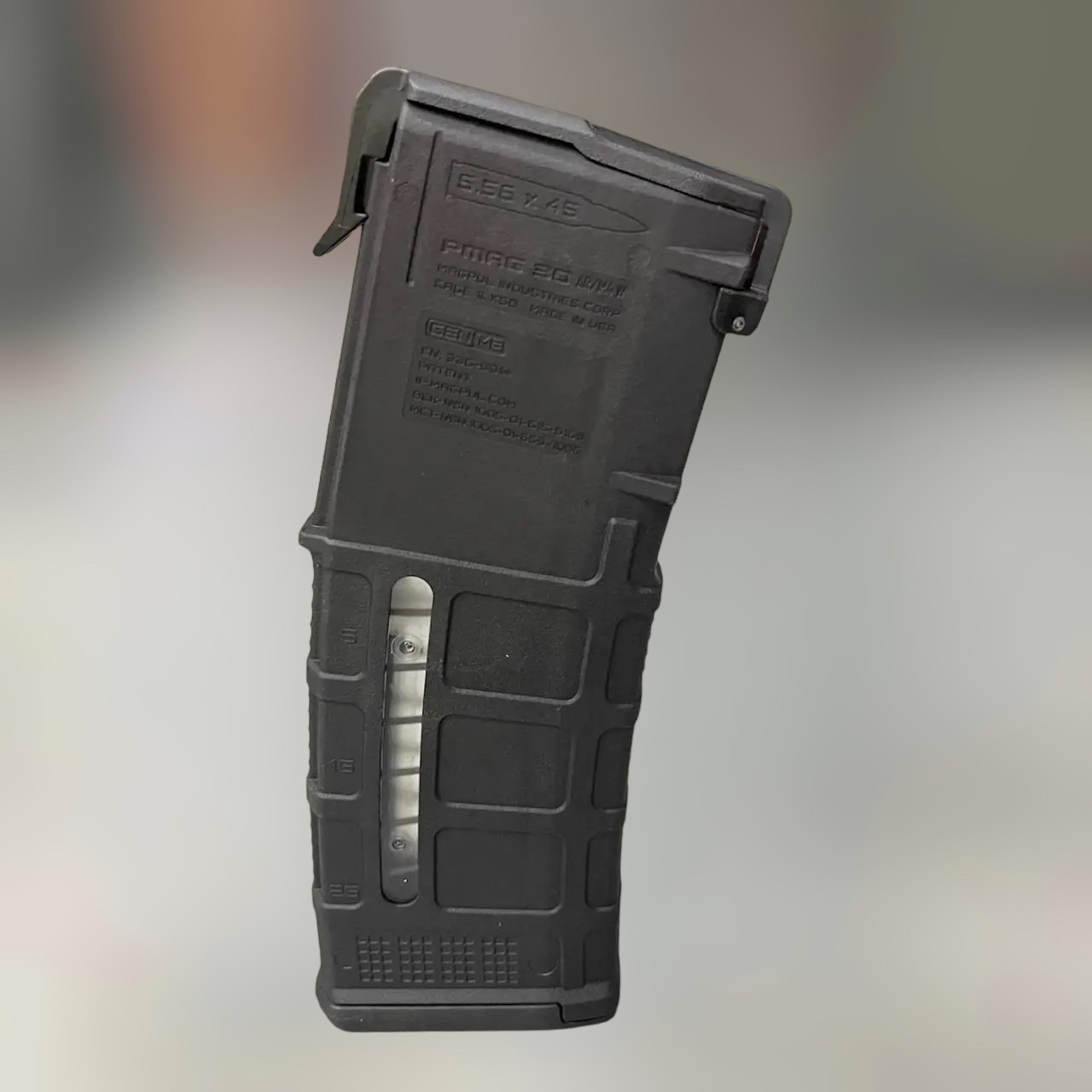 Магазин для AR15 Magpul Чорний з вікном на 30 п. PMAG 30 GEN M3 AR/M4 5.56x45mm / .223 Remington (MAG556-black)