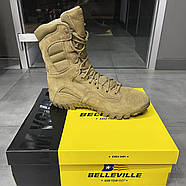 Берці зимові Belleville KHYBER TR550WPINS, розмір 10/43, колір Койот, теплі, стандарт армії США, фото 7