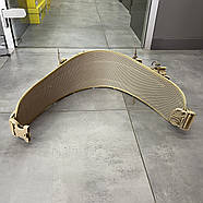 Пояс розвантажувальний з Моллі, підсумки, Койот, валберт з підсумками, покращений тактичний бойовий пояс з Моллі, фото 6