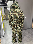 Маскувальний костюм Кікімора (Geely), колір Woodland, розмір L-XL до 100 кг, костюм розвідника, маскхалат кікімора, фото 2