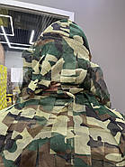 Маскувальний костюм Кікімора (Geely), колір Woodland, розмір L-XL до 100 кг, костюм розвідника, маскхалат кікімора, фото 7