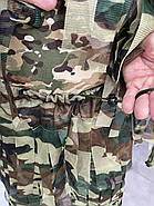 Маскувальний костюм Кікімора (Geely), колір Woodland, розмір L-XL до 100 кг, костюм розвідника, маскхалат кікімора, фото 8