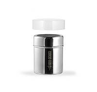 Диспенсер сахарной пудры и какао с колпачком MHW-3BOMBER Sprinkle Powder 150 ml Silver (SP5365S)