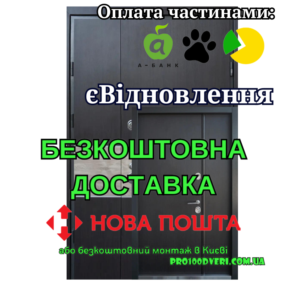 Двері вуличні Страж Proof Party С 1200, фото 1